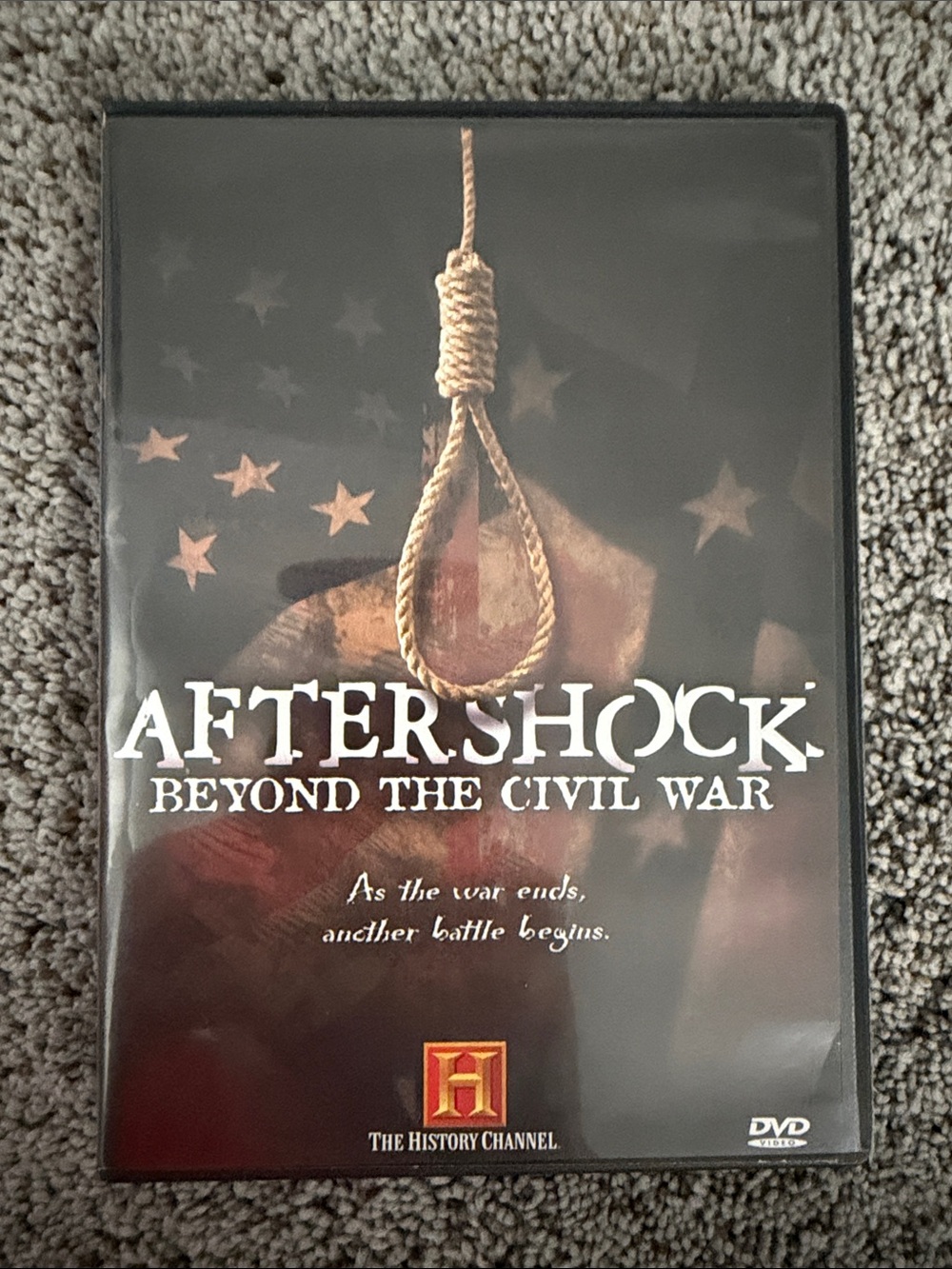 Aftershock: Beyond the Civil War DVD - Black/Brown cover